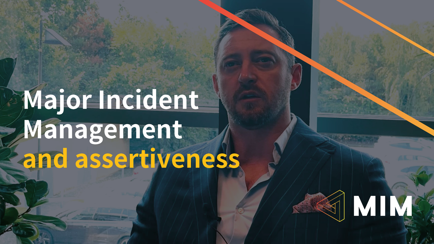 Assertiveness as a Major Incident Manager