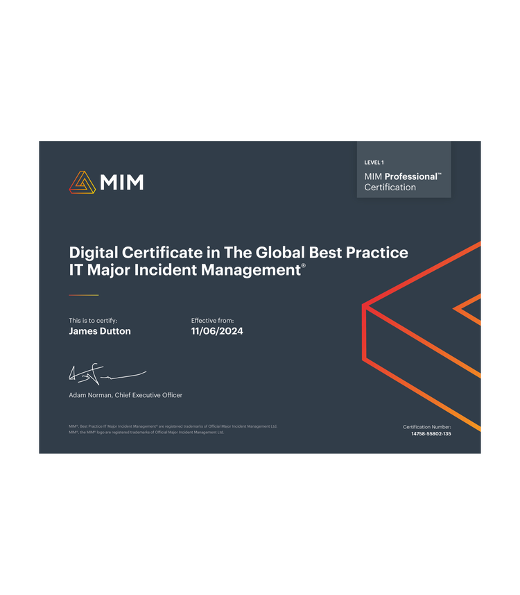 MIM Professional® e-Learning