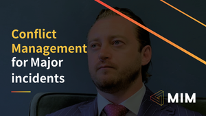 Conflict Management for Major Incident Management